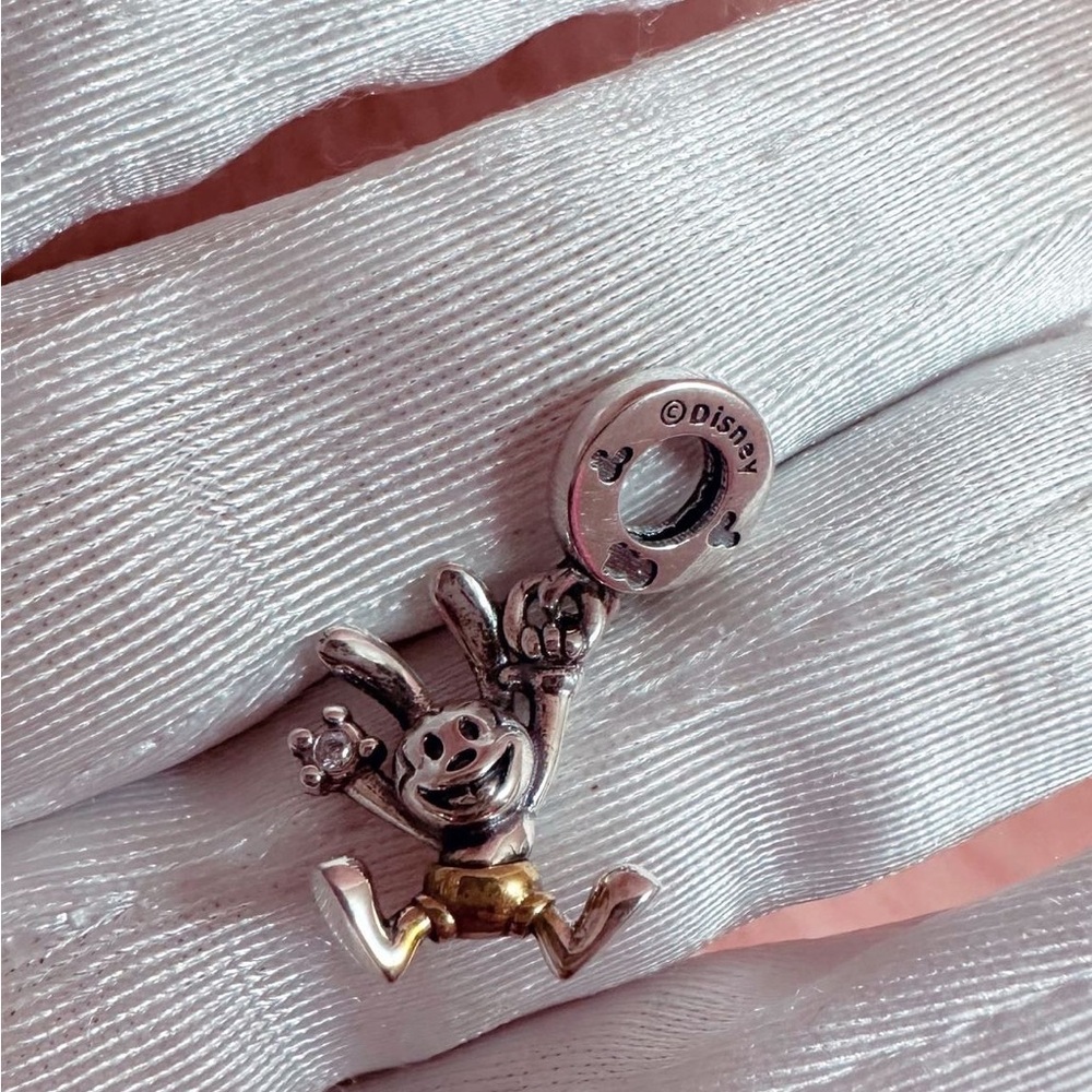 Disney 100th Oswald Diamond Dangle Charm